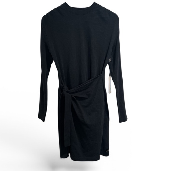 Nation LTD Taylor Long-Sleeve Wrap Tie Dress - Picture 7 of 8